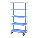 AS ONE 5-Stage Pole Shelf (Antibacterial And Fungicidal FS ERECTA® neo), 5단 폴셸프 (항균·방곰팡이)