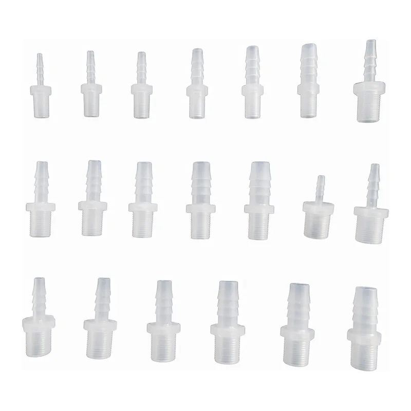 Viko Science 튜브 호스 니플 미리탭 mm tap PP connector tubing tube polypropylene[튜빙 커넥터 피팅 연결관 밸브 콘넥터 닛블 니쁠 일자 1자 플라스틱