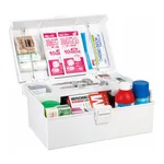 Daihan Science Iljin Special First Aid Kit, Slide Tray System with 21 items(36×22×h18cm), and