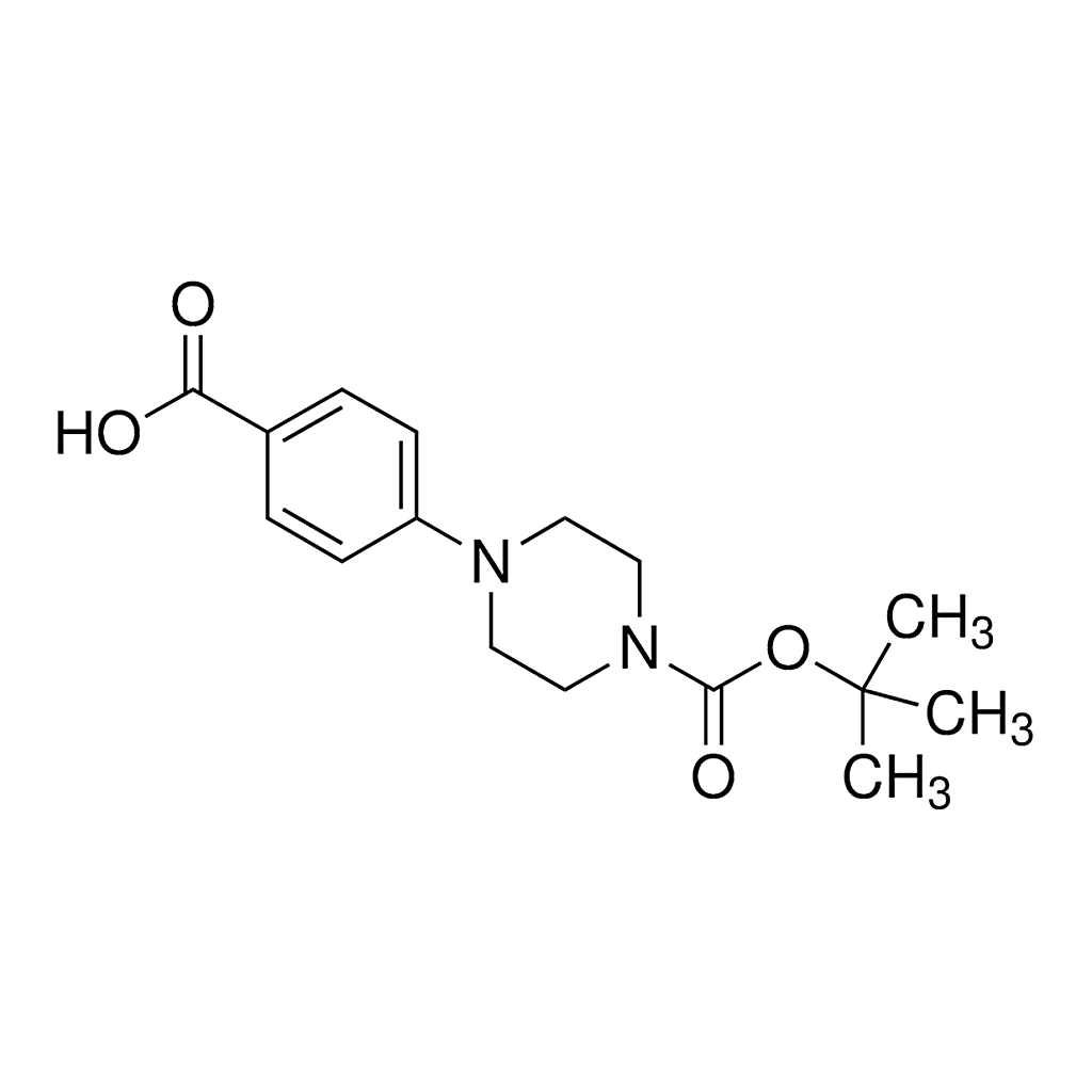 Merck 4-(4-carboxy-phenyl)-piperazine-1-carboxylic acid tert-butyl ester