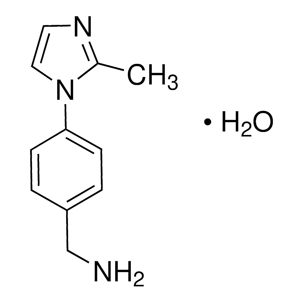 Merck 1-[4-(2-Methyl-1H-imidazol-1-yl)phenyl]methanamine hydrate