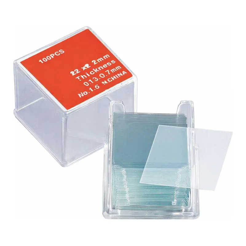 Thermo Fisher Scientific Square and Rectangular Cover Glasses, Square; No. 1.5; Thickness: 0.16 to 0.19mm; Size: 18 x 18mm