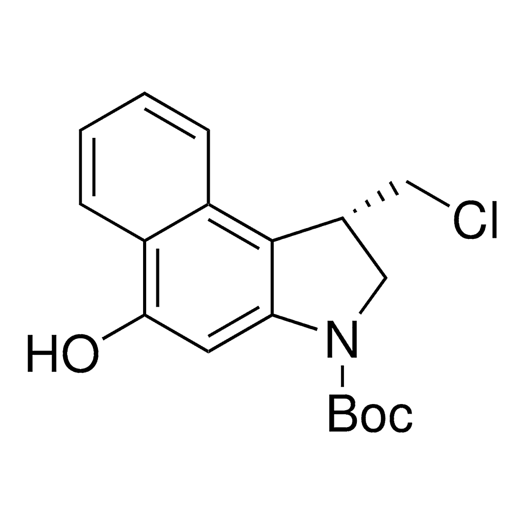 Merck (S)-tert-Butyl 1-(chloromethyl)-5-hydroxy-1H-benzo[e]indole-3(2H)-carboxylate