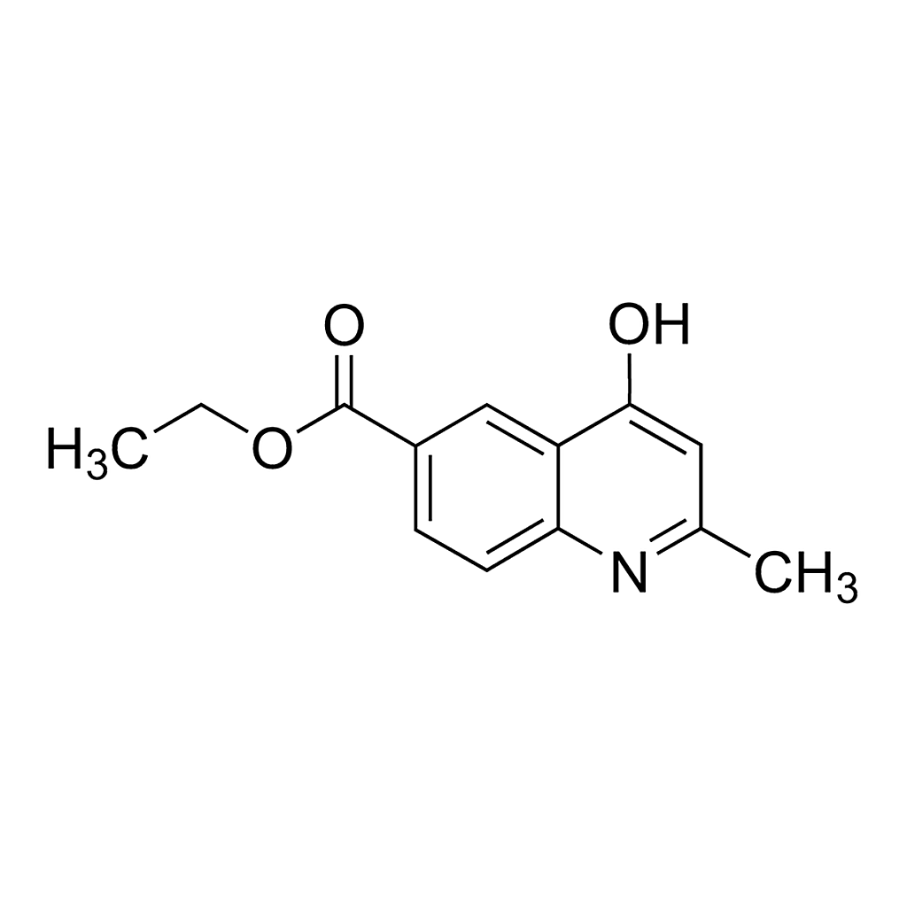 Merck 4-Hydroxy-2-methylquinoline-6-carboxylic acid ethyl ester