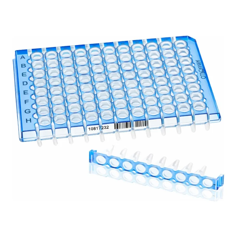Thermo Fisher Scientific Armadillo Low-Profile PCR Strip Plate, 96 well, blue, white well