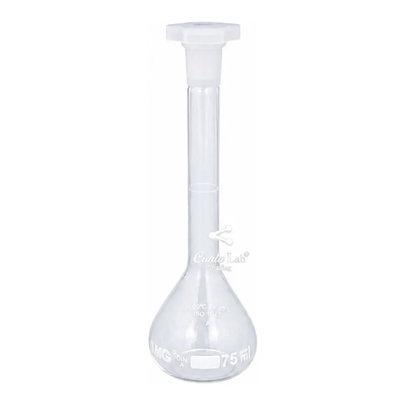 메스플라스크 비규격 용량 (Flask, Volumetric flask PP joint stopper sanding graduated) Boro3.3- Class A
