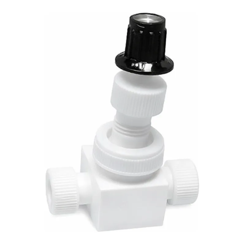 AS ONE Asflon(R) Needle Valve Horizontal Type