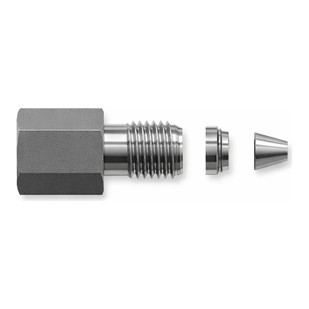 Agilent Long fittings and ferrules, SS, 10/PK
