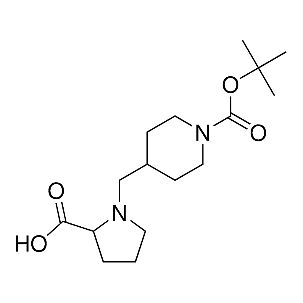 Merck ((1-(tert-Butoxycarbonyl)piperidin-4-yl)methyl)proline