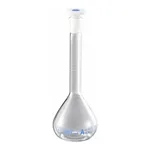 AS ONE Volumetric Flask (with Plastic Stopper) Class A, 메스플라스크(CLASS A)(투명)(PE 마개)