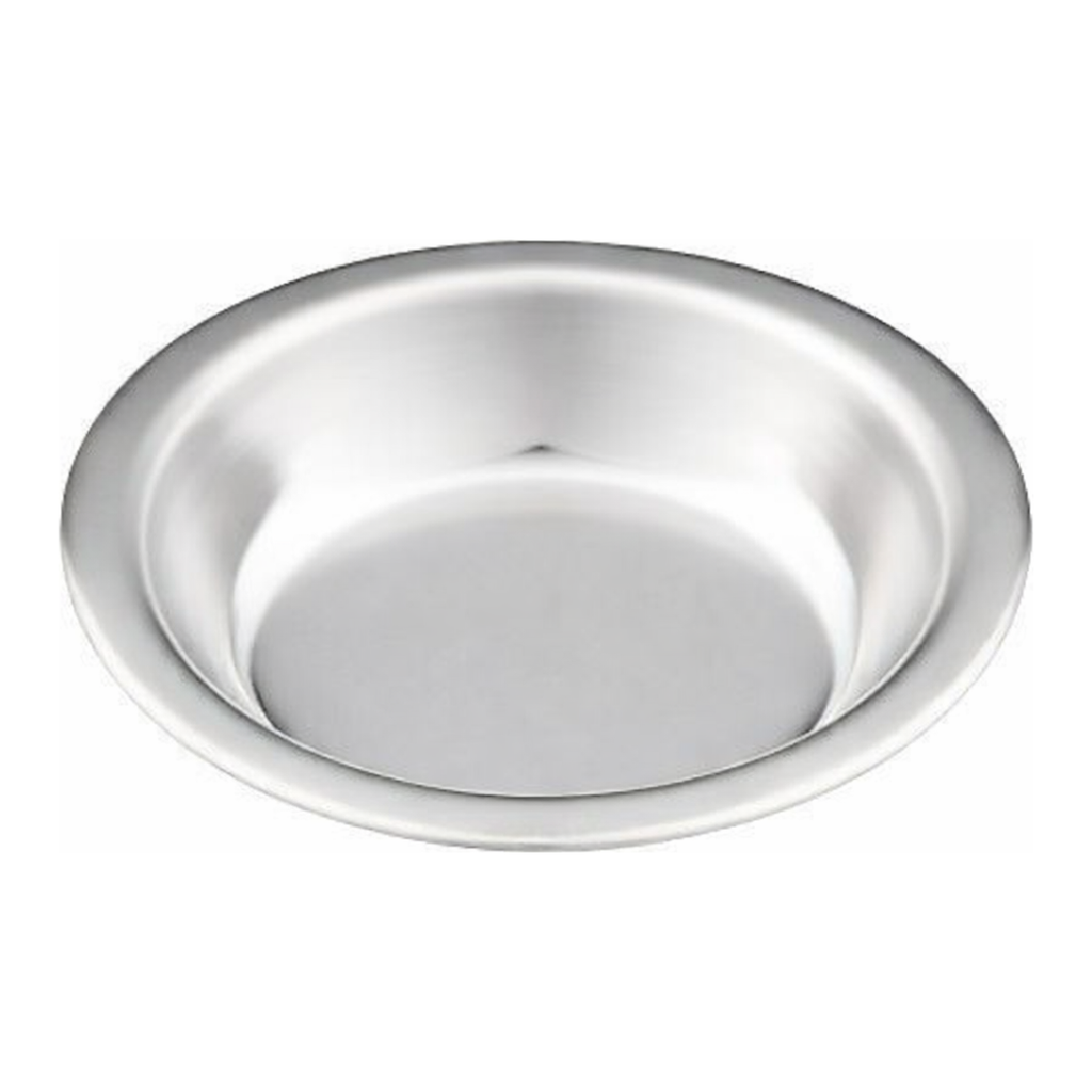 AS ONE Stainless Round Plate (Flat Edge), 스테인리스 둥근 접시 (플랫 엣지)
