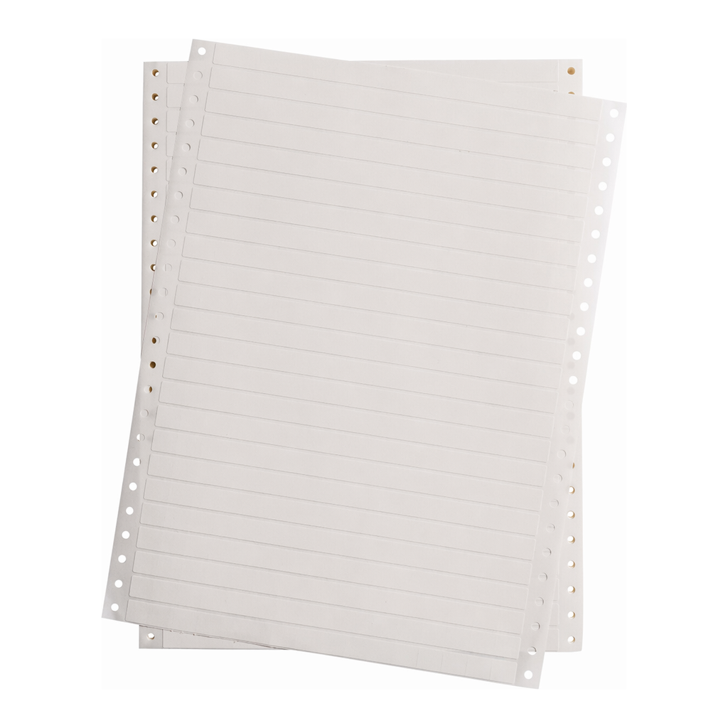 Brady DATAB Coated Cloth Labels with Permanent Adhesive