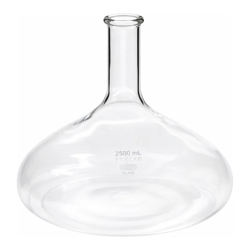 Corning PYREX 2500 mL Low Form Culture Flask