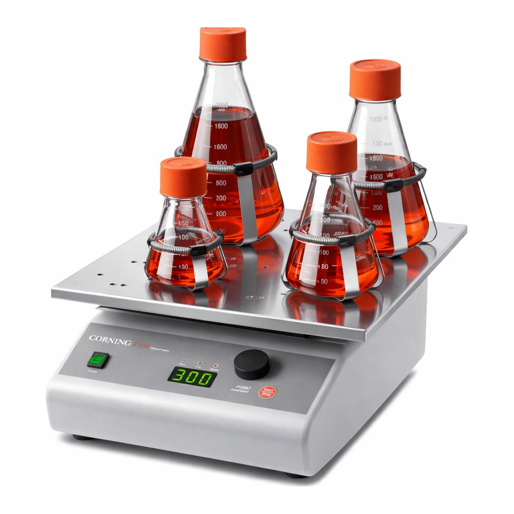 Corning Flask Clamp Platform without Clamps