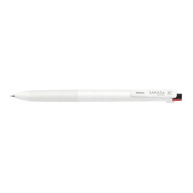 OFFICENEX 제브라 사라사클립 3색 0.5mm 화이트