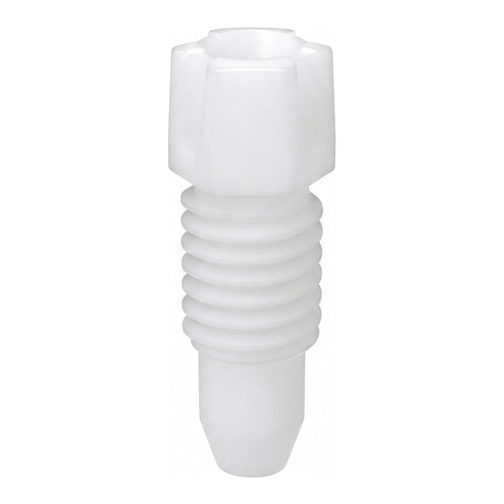 Fitting with ferrule, 1.6 mm OD, PTFE