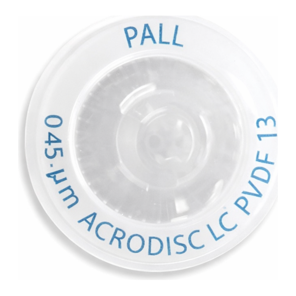 Waters PVDF LC Acrodisc  Minispike Syringe Filter, 13 mm, 0.45 µm, 100/pk
