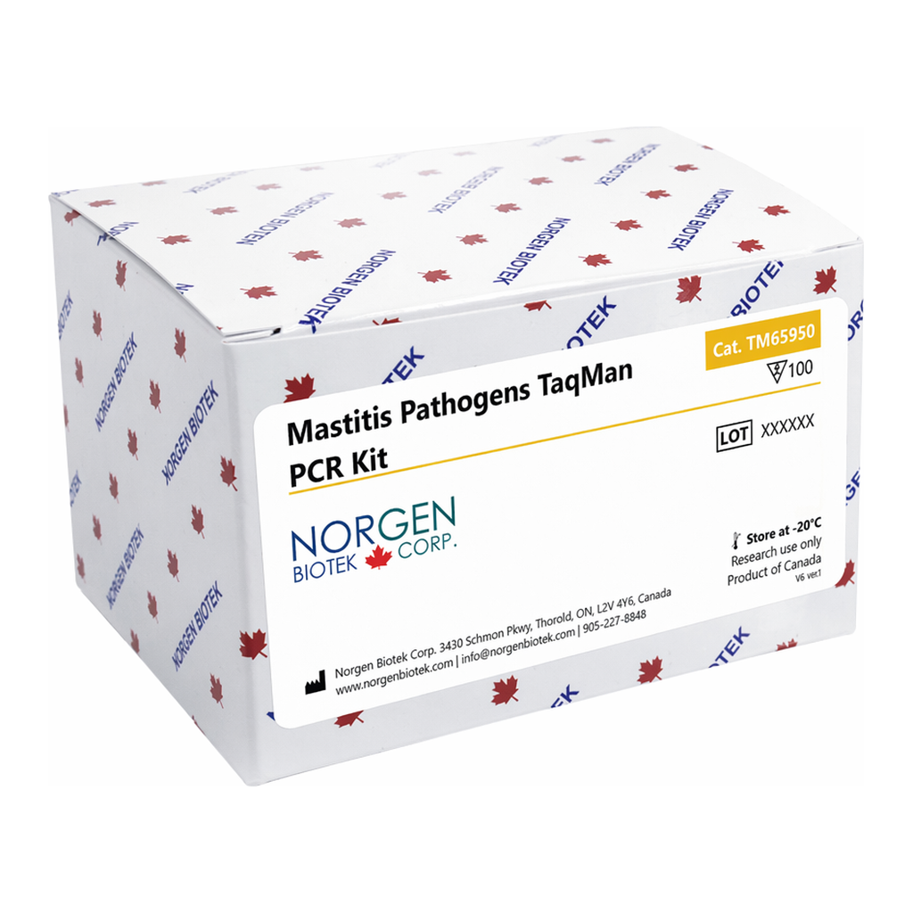Norgen Mastitis Pathogens TaqMan PCR Kits