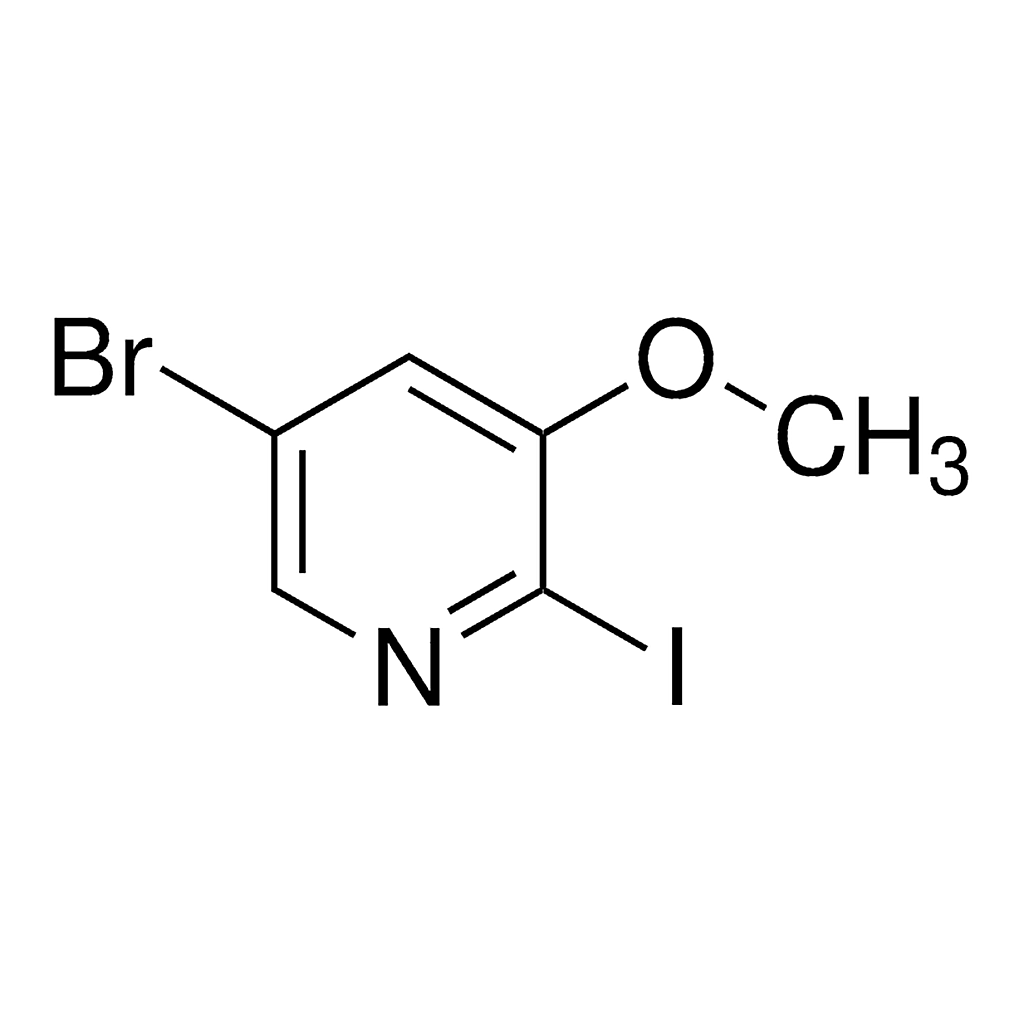 Merck 5-Bromo-2-iodo-3-methoxypyridine
