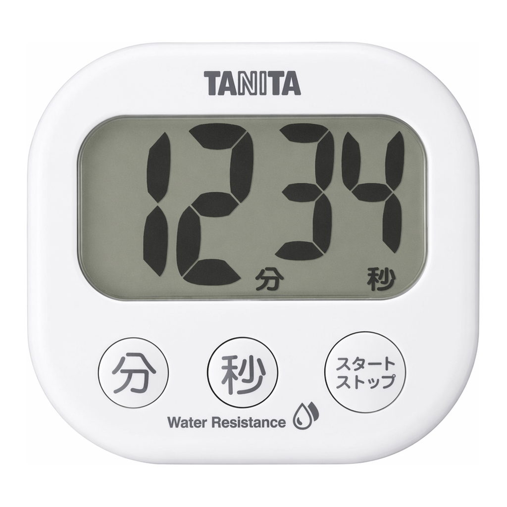 AS ONE Washable Large Screen Timer, 세척 가능 대화면 타이머