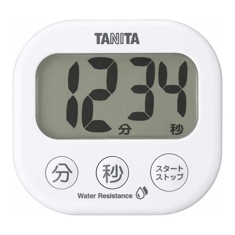 AS ONE Washable Large Screen Timer, 세척 가능 대화면 타이머