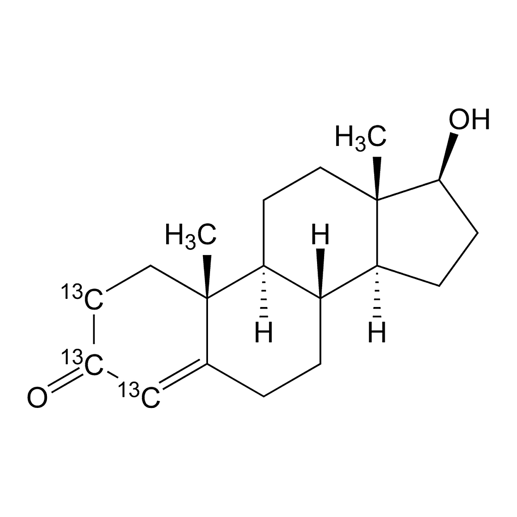 Merck Testosterone-2,3,4-13C3 solution
