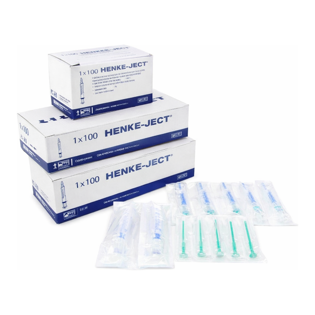 Henke-Ject HENKE-JECT구.놈젯 Plastic Syringe_Lure Lock 플라스틱 주사기_잠금형