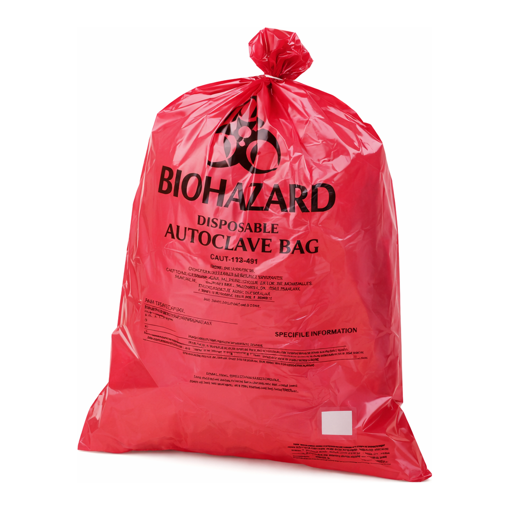 Bel-Art Biohazard Disposal Bag 멸균 비닐백_외산