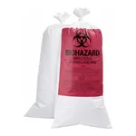 Bel-Art Biohazard Disposal Bag-Clear 투명 멸균 비닐백_외산