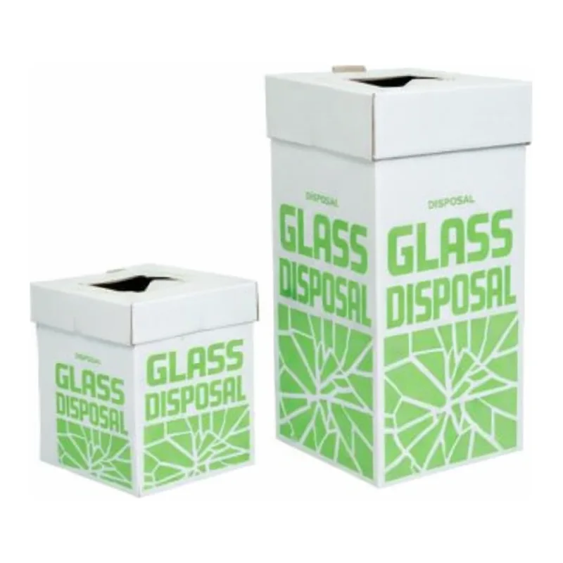 Bel-Art Disposal Carton for Glass 유리 폐기용 카톤