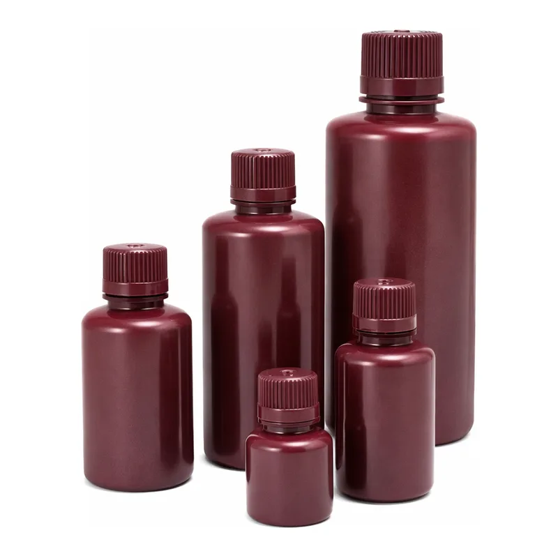 Tarsons Amber Narrow Mouth Bottles_HDPE 갈색 세구병_Tarsons