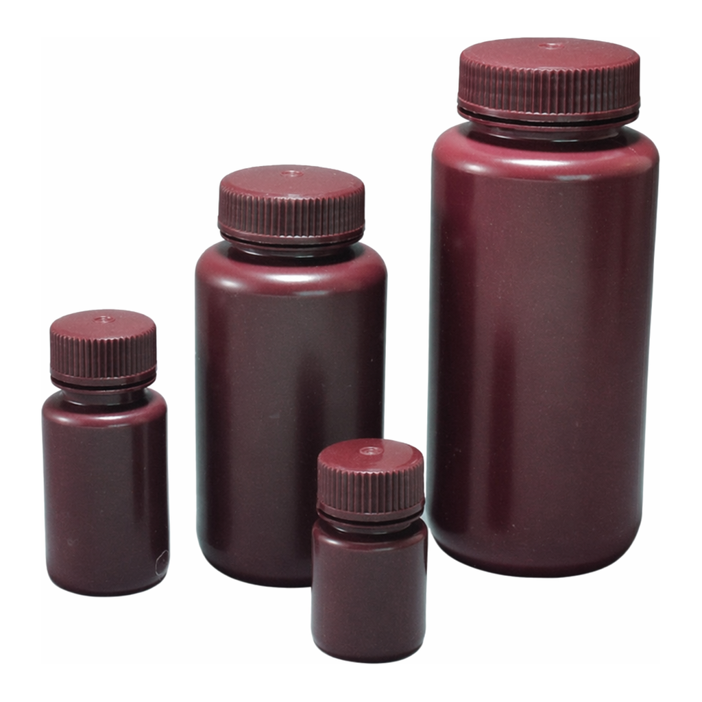 Tarsons Amber Wide Mouth Bottles_HDPE 갈색 광구병_Tarsons