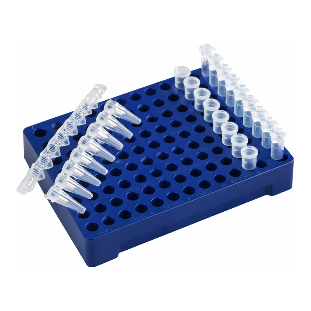 고려에이스 Aluminum PCR Tube Rack 알루미늄 PCR 튜브 랙