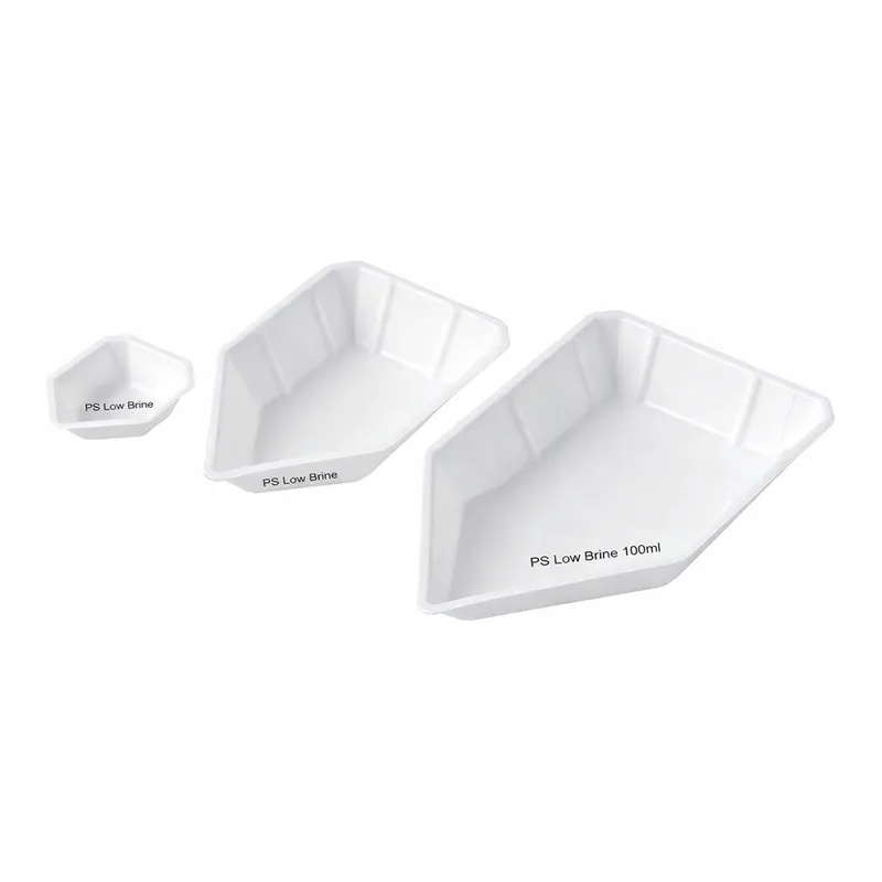 Eagle Polystyrene Weighing Vessels Dishes_정전기 방지 웨잉디쉬 보트형