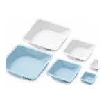 Eagle Square Polystyrene Weighing Dishes 사각 웨잉디쉬_정전기 방지