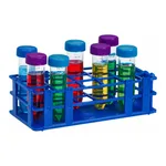Bel-Art Bel-Art No-Wire™ PP Test Tube Rack Blue