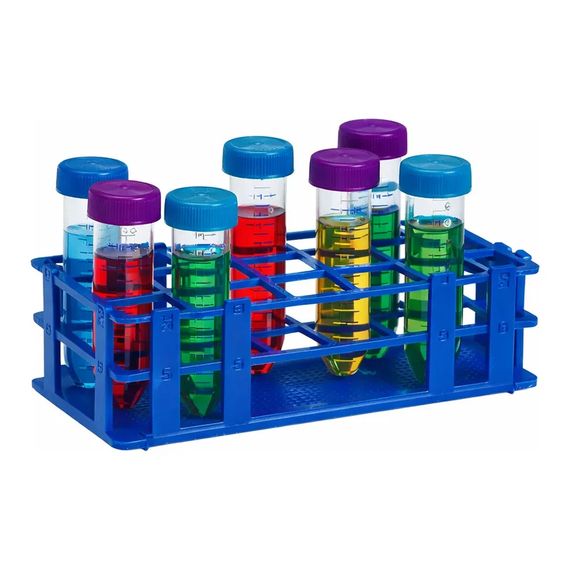 Bel-Art Bel-Art No-Wire™ PP Test Tube Rack Blue