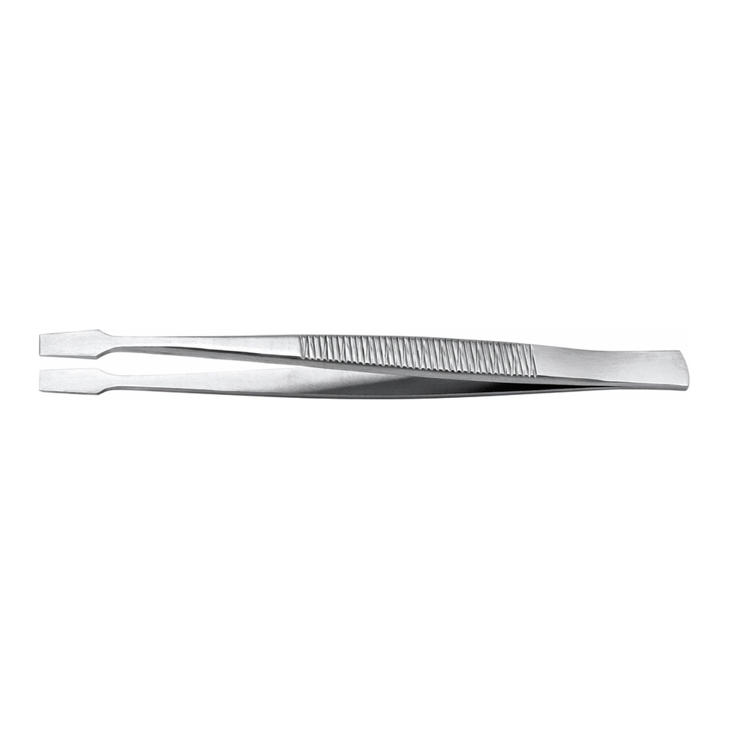 Ideal Tek Flat Tip Tweezers 평면 팁 포셉_105mm IT.127.SA