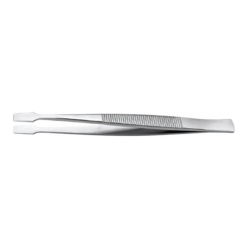 Ideal Tek Flat Tip Tweezers 평면 팁 포셉_105mm IT.127.SA