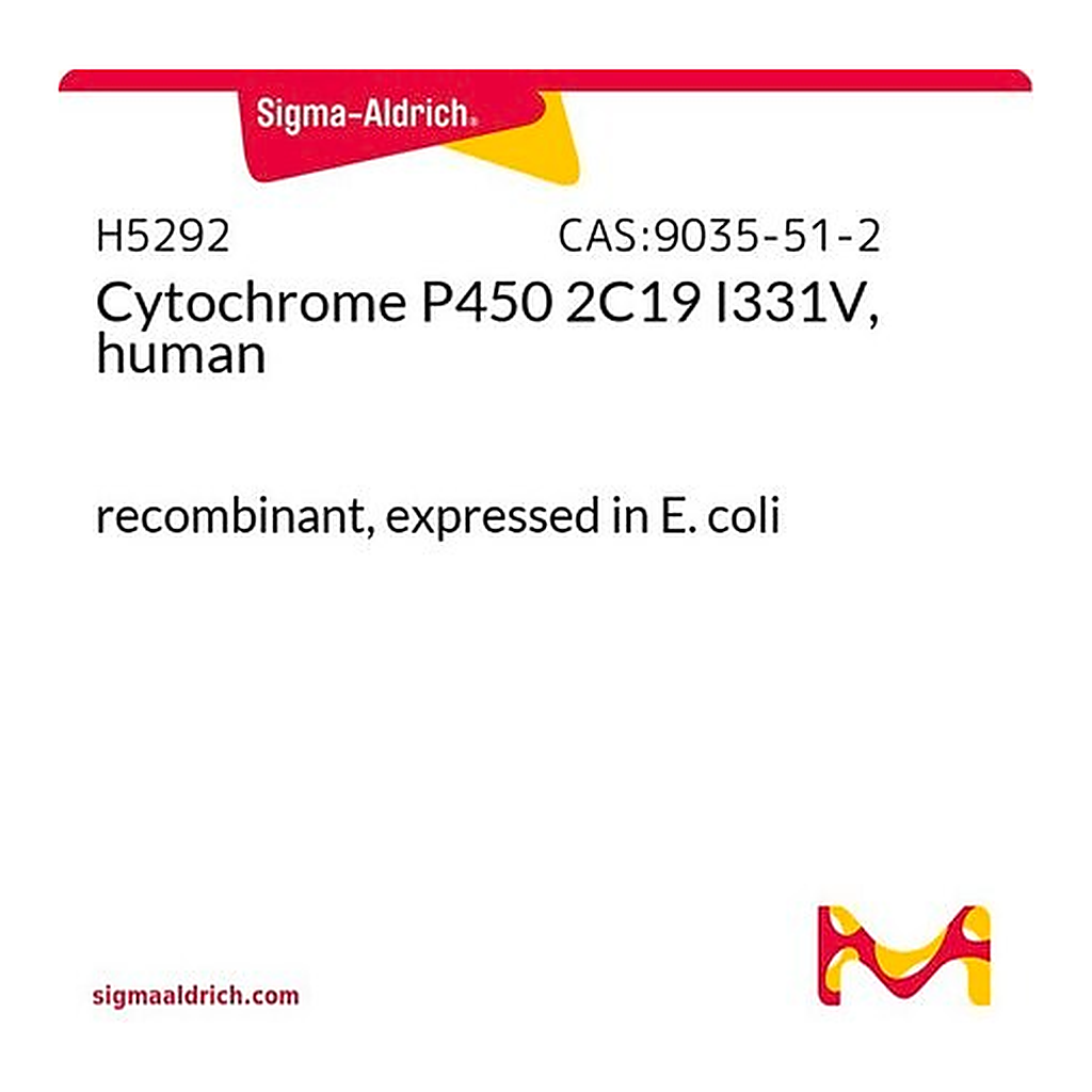 Merck Cytochrome P450 2C19 I331V, human