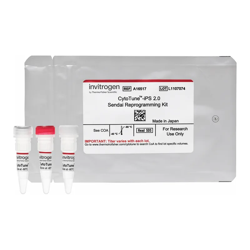 Thermo Fisher Scientific CytoTune-iPS 2.0 Sendai Reprogramming Kit, 1 Pack