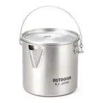 AS ONE Pot Type Stainless Steel Bucket (with Lid) SUS304, 포트형 양동이(뚜껑 부속 )