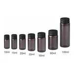 AS ONE PET Screw Vial (Brown), PET 스크류캡 바이알 갈색