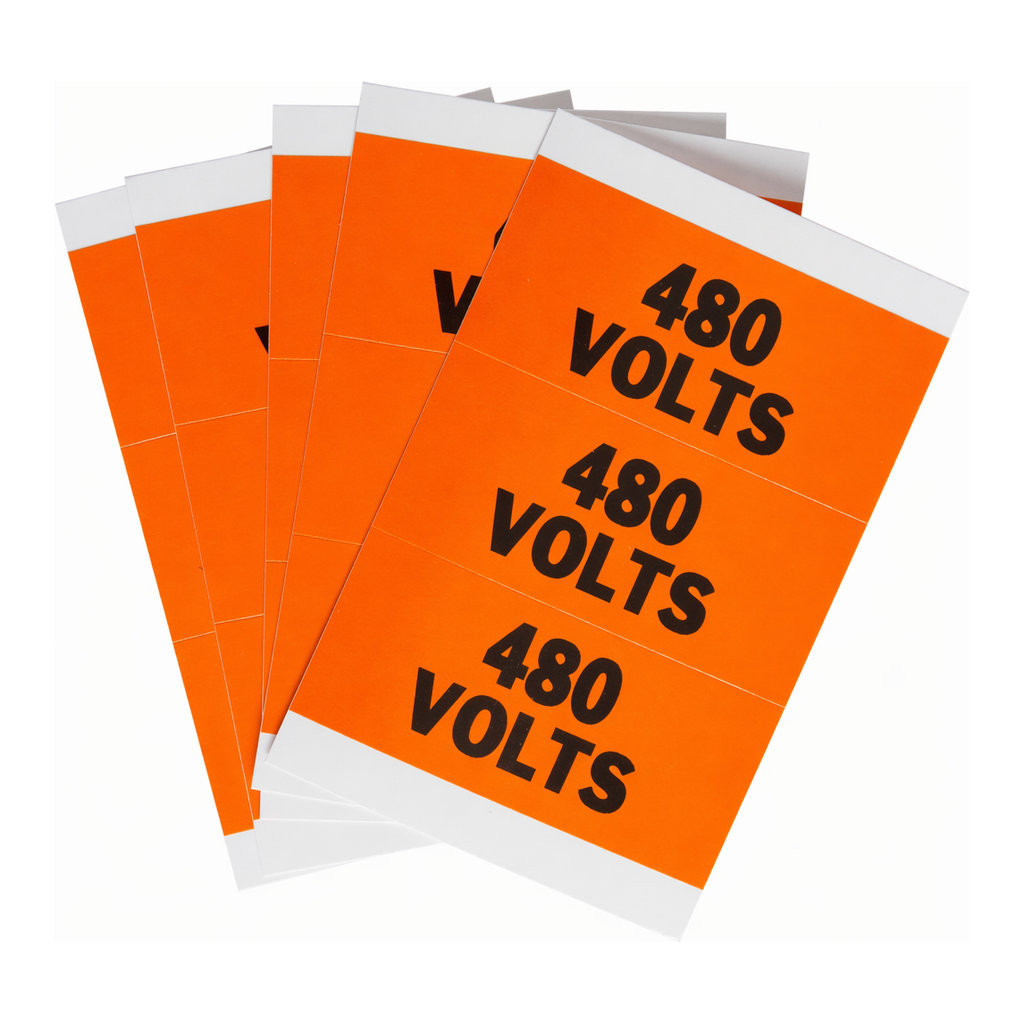 Brady Porta-Pack 480 VOLTS Labels
