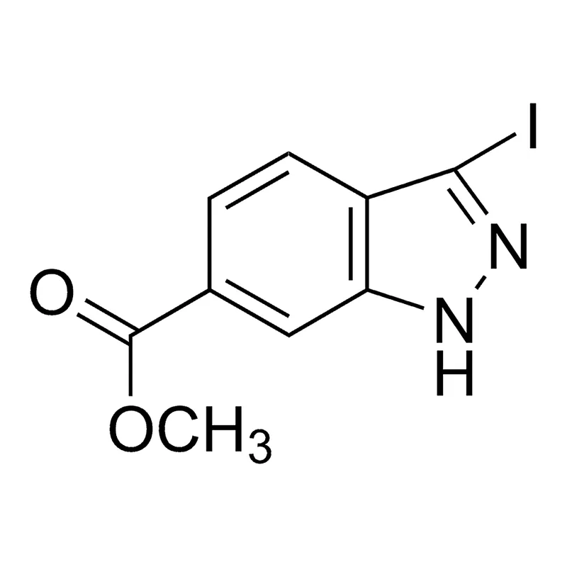 Merck 3-Iodo-1H-indazole-6-carboxylic acid methyl ester