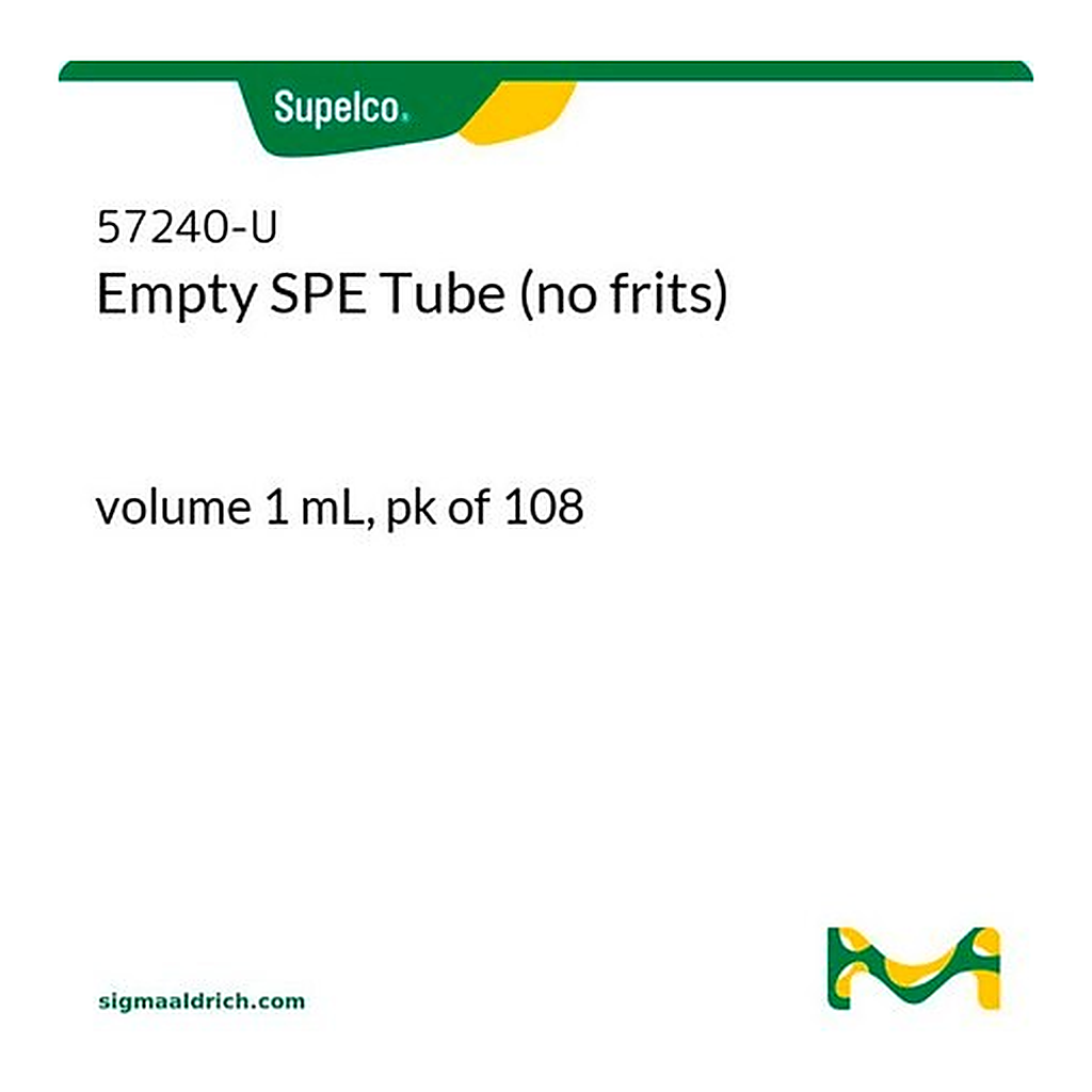 Merck FILTRATION COLUMN W/O FRIT 1ML, PK108