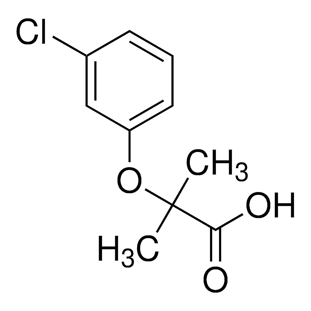 Merck 2-(3-Chlorophenoxy)-2-methylpropanoic acid