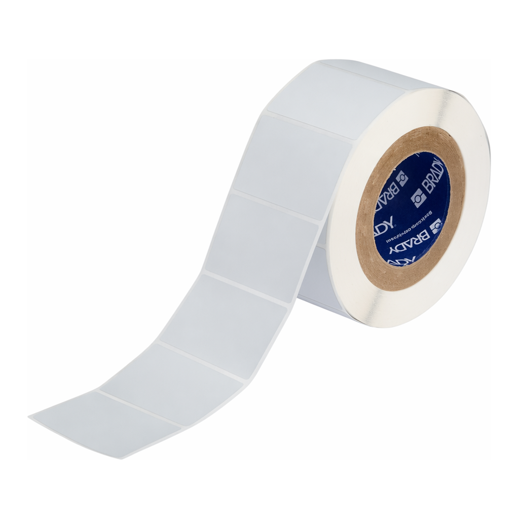 Brady All Weather Permanent Adhesive Polyester Labels for 3" Core Printers
