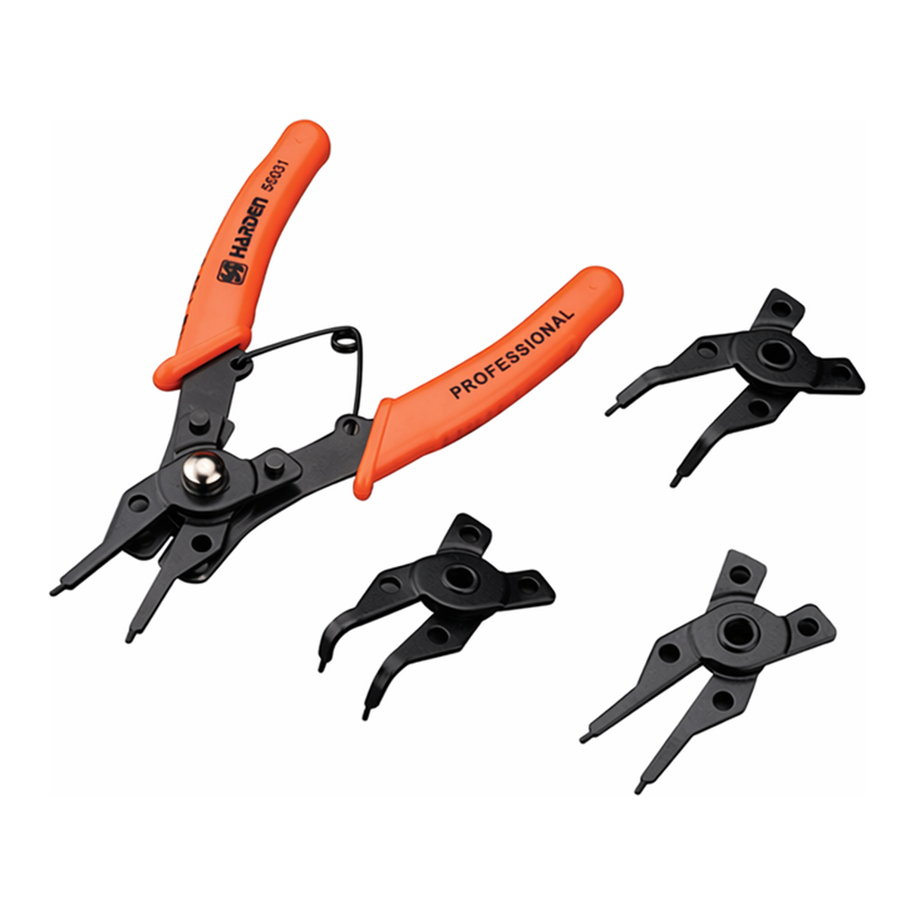 OFFICENEX [P]스냅링 플라이어 세트(560501/4.5인치/4pcs/NAVI)