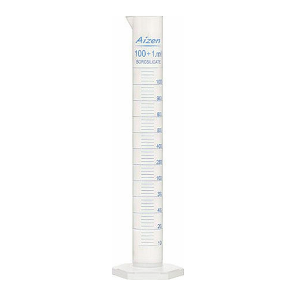 Merck Azlon Hexagonal Base Polypropylene Cylinders with Printed Graduations